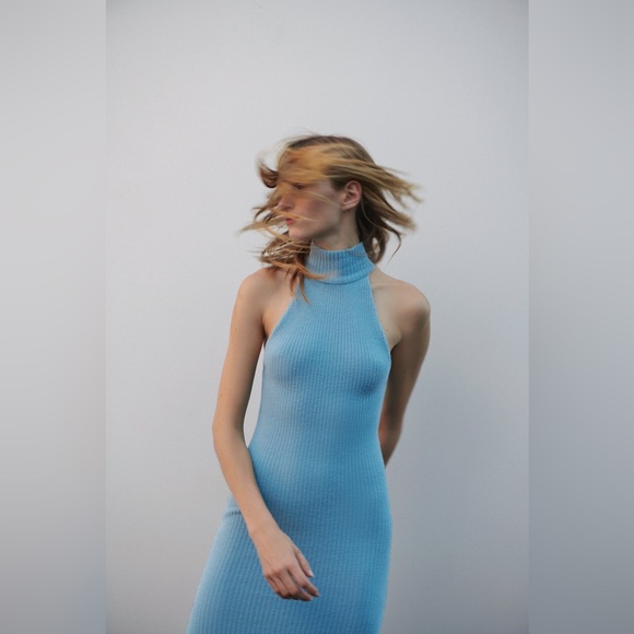 Zara tube halter dress blogger fav - Picture 3 of 5